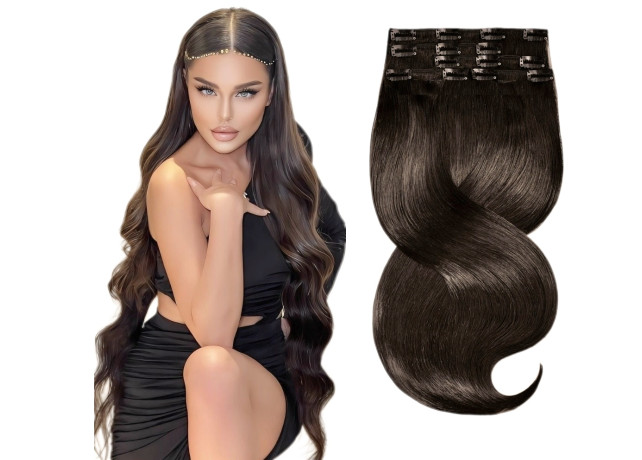 Clip On DeLuxe Drept Black Collection #2